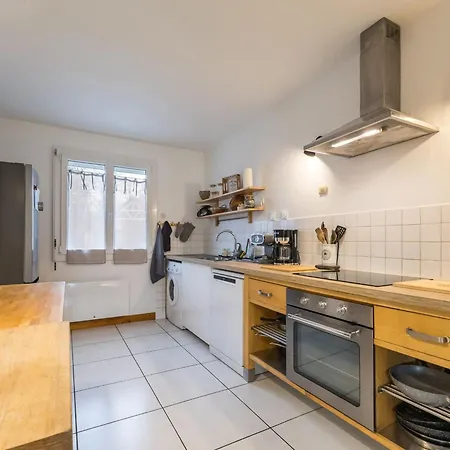 Maison Spacieuse Avec Jardin, Ping-pong, Wifi, Et Equipements Bebe - Malville, France - Fr-1-306-1153 度假居 *