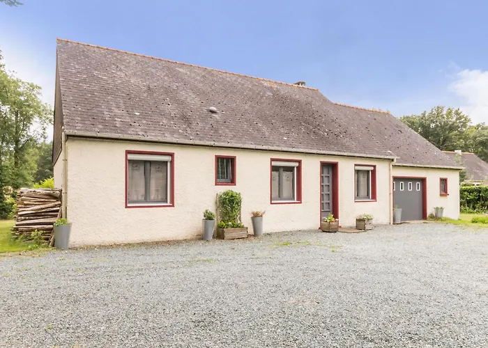 Maison Spacieuse Avec Jardin, Ping-pong, Wifi, Et Equipements Bebe - Malville, France - Fr-1-306-1153 Casa de Férias Malville